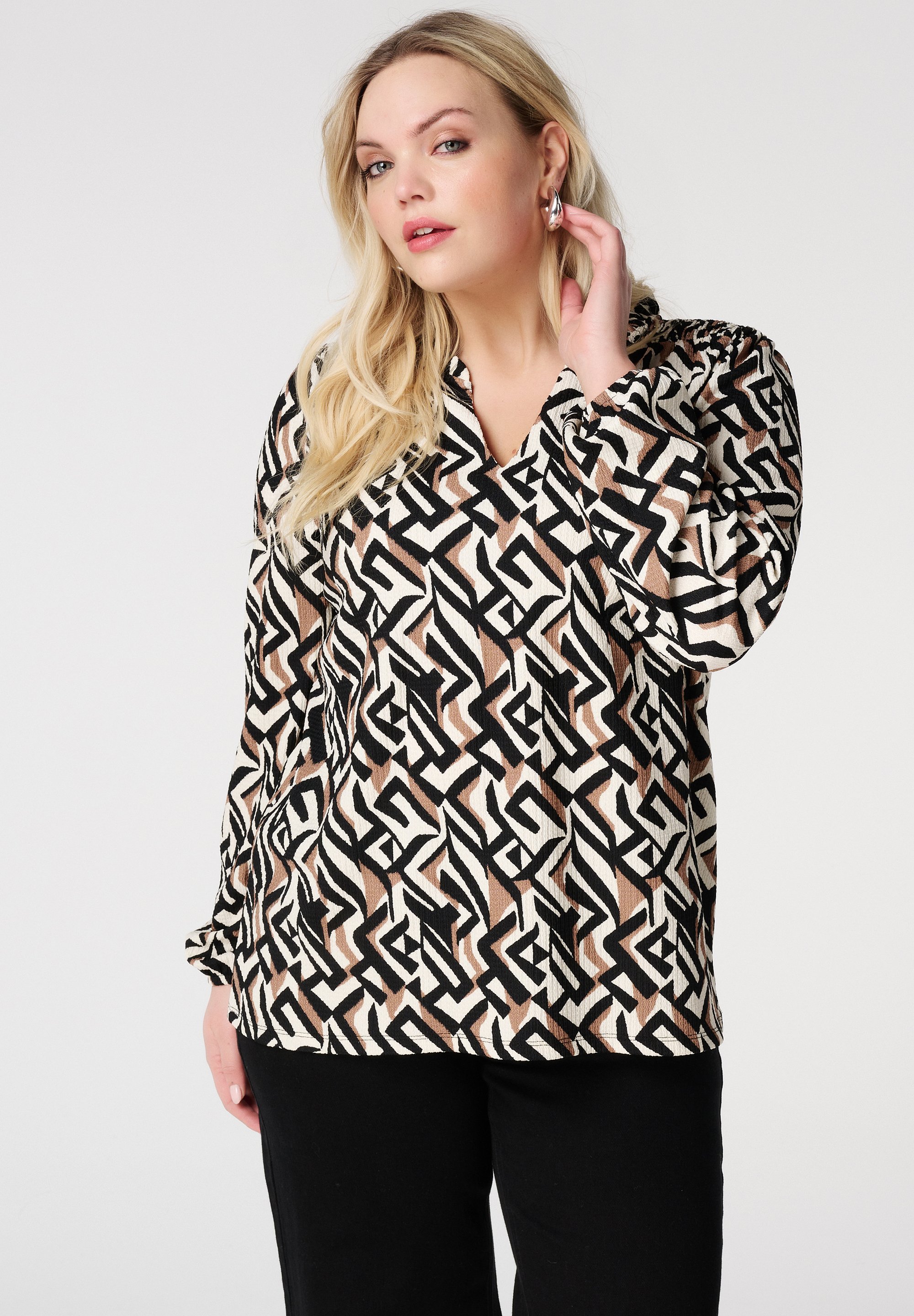 MS Mode Blouse multi camel/camel ZALANDO