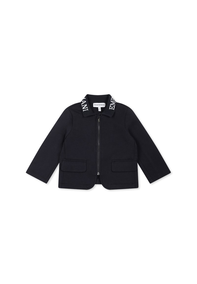 Armani Junior Sweater met rits - blue