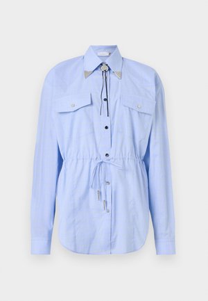 Rabanne Chemisier - tartan/blue/yellow