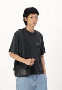 Abercrombie & Fitch VINTAGE LOGO  - T-shirt - bas - casual black acid wash