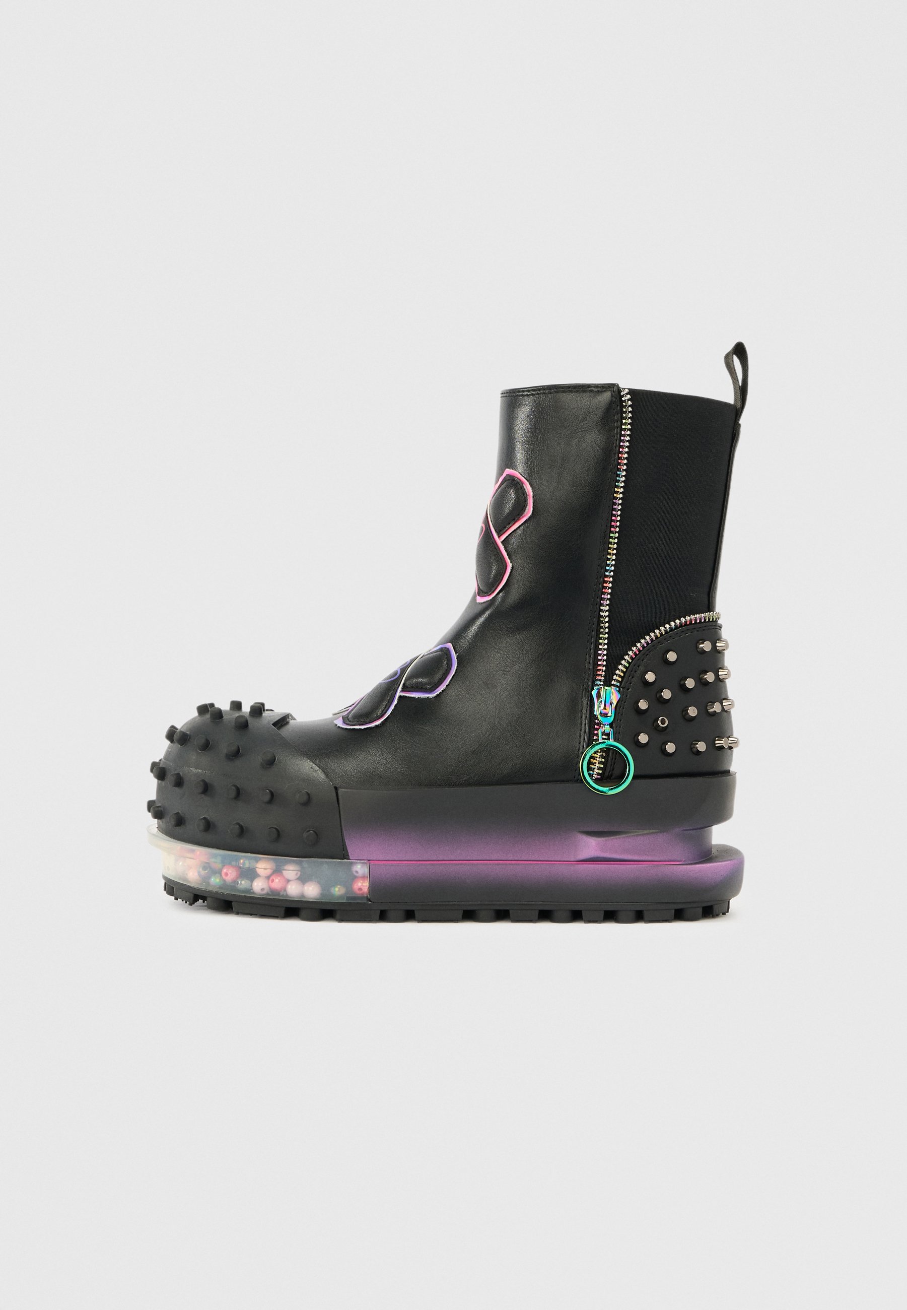 Koi Footwear CYBERPUNK - Platform ankle boots - black - Zalando.co.uk