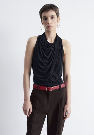 DRAPED  - Top - black