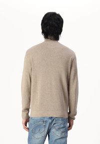 Jack & Jones PREMIUM JPRBLAMILANO HALF ZIP - Džemperis - greige
