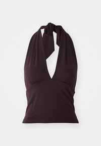 SOFT TOUCH HALTERNECK TOP - Débardeur - mole