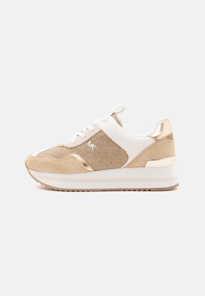 MICHAEL Michael Kors, RAINA TRAINER - Sneakers - pale gold-coloured