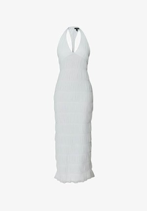 South Beach, RUCHED HALTERNECK - Robe longue - white