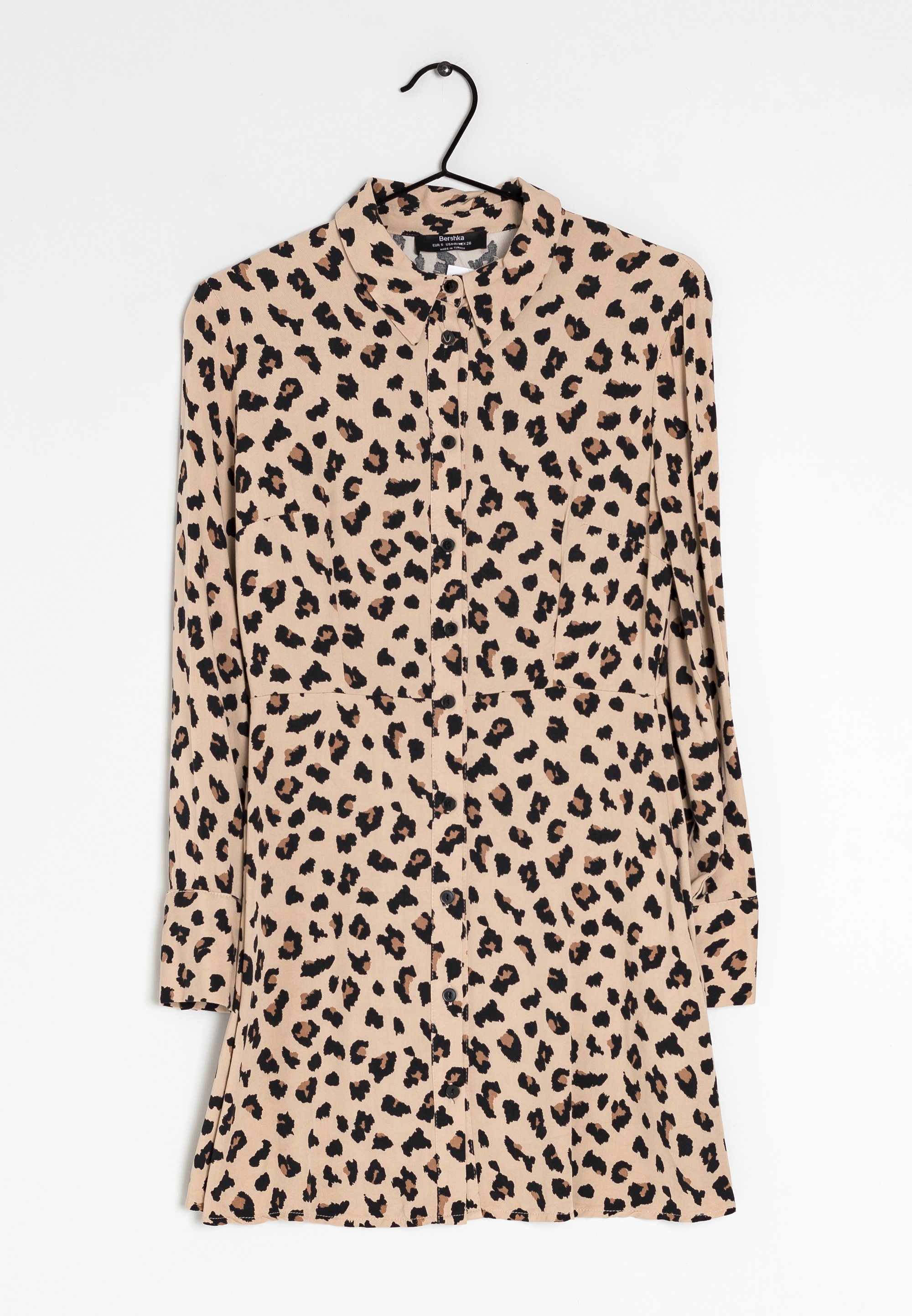 bershka white shirt dress Bershka shirt dress with ruching detail in white