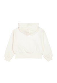 Champion HOODED SCRIPT SHOP - Sudadera con cremallera - offwhite