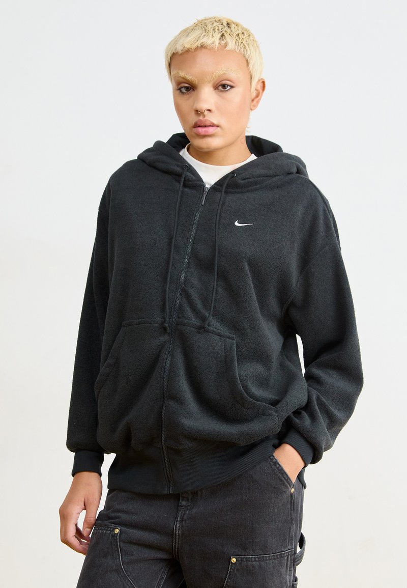 Nike Sportswear Zip-up sweatshirt - black sail