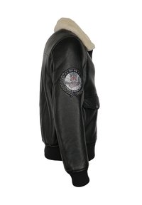TOP GUN Jacka i konstläder - black