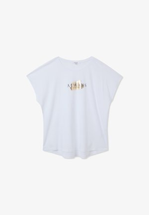 Terranova, CON LAMINATA - T-shirt con stampa - bianco ottico