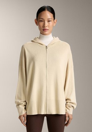LONG - Cardigan - beige