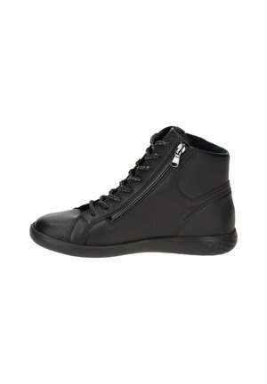 Lace-up ankle boots - schwarz