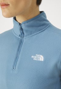 The North Face 100 GLACIER 1/4 ZIP - Polárpulóver - indigo stone