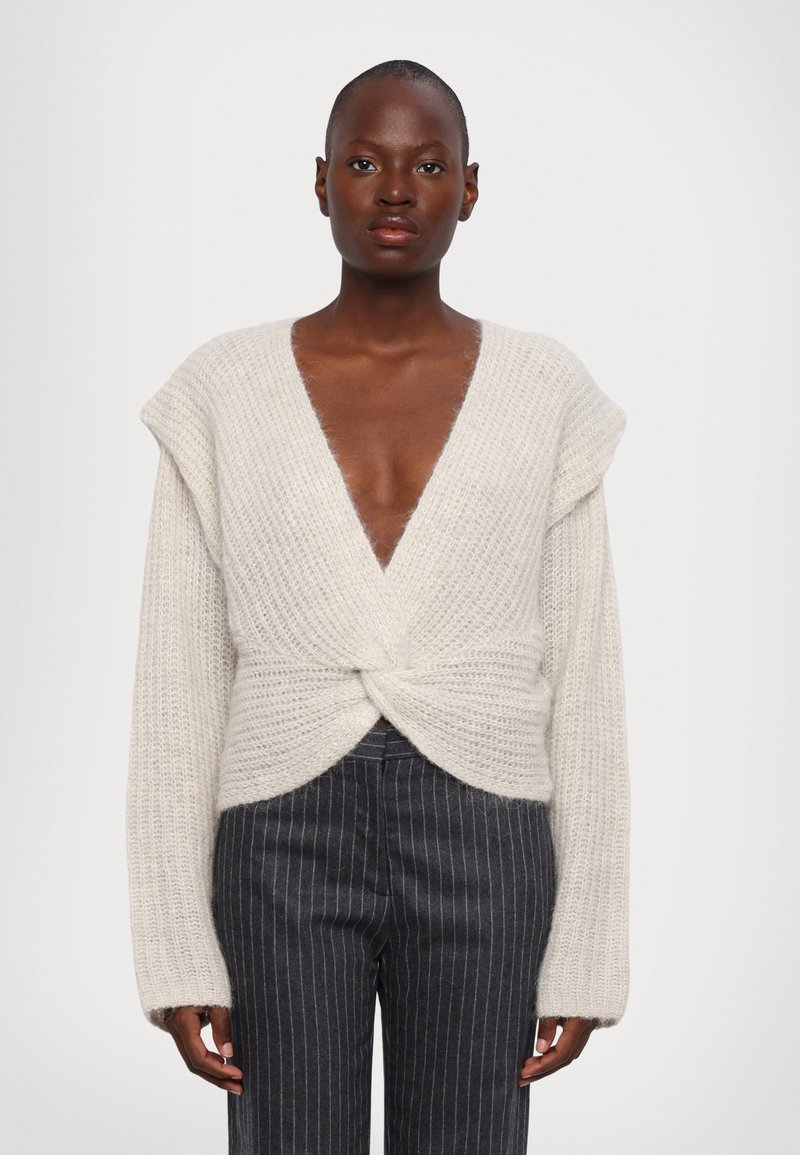 Iro FERISSE - Stickad tröja - beige