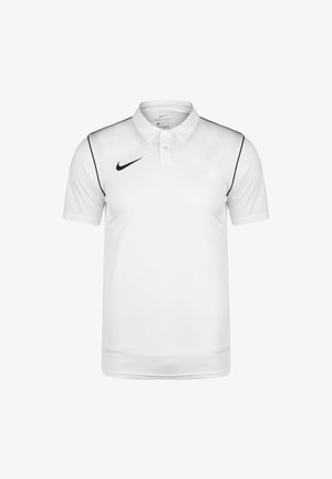 Polo shirt - white / black