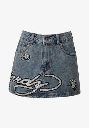 Ed Hardy WATER - Jupe trapèze - bleach