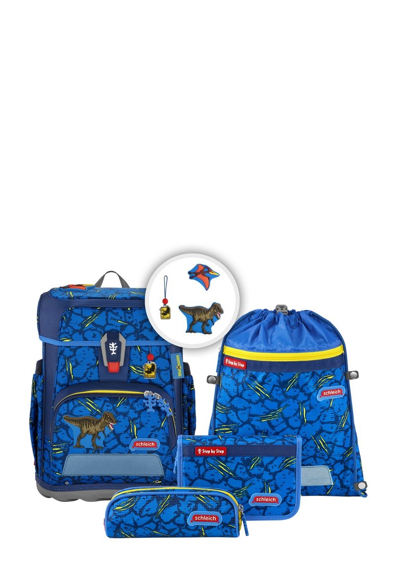 Step by Step CLOUD-SET 5TLG - Cartable d'école - dinosaurs tarbosaurus