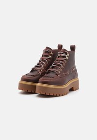 Timberland STONE STREET - Snørestøvletter - burgundy