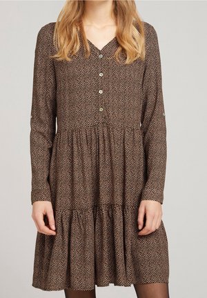 Skjortklänning - brown
