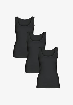 BASIC MAX TANK 3ER PACK - Caraco - black