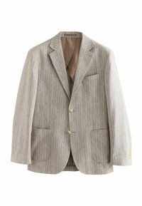 REGULAR FIT -  STRIPE  - Kavaj - neutral