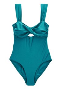 Next TUMMY CONTROL  - Ujumistrikoo - high shine teal blue