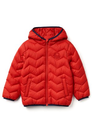 PADDED WITH HOOD , - Winterjas - red