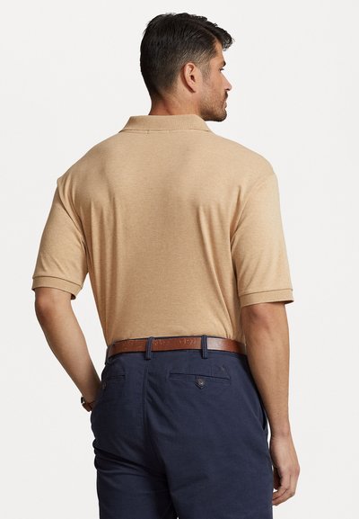 Polo Ralph Lauren Big & Tall SOFT COTTON POLO SHIRT - Bluză polo - classic camel heather
