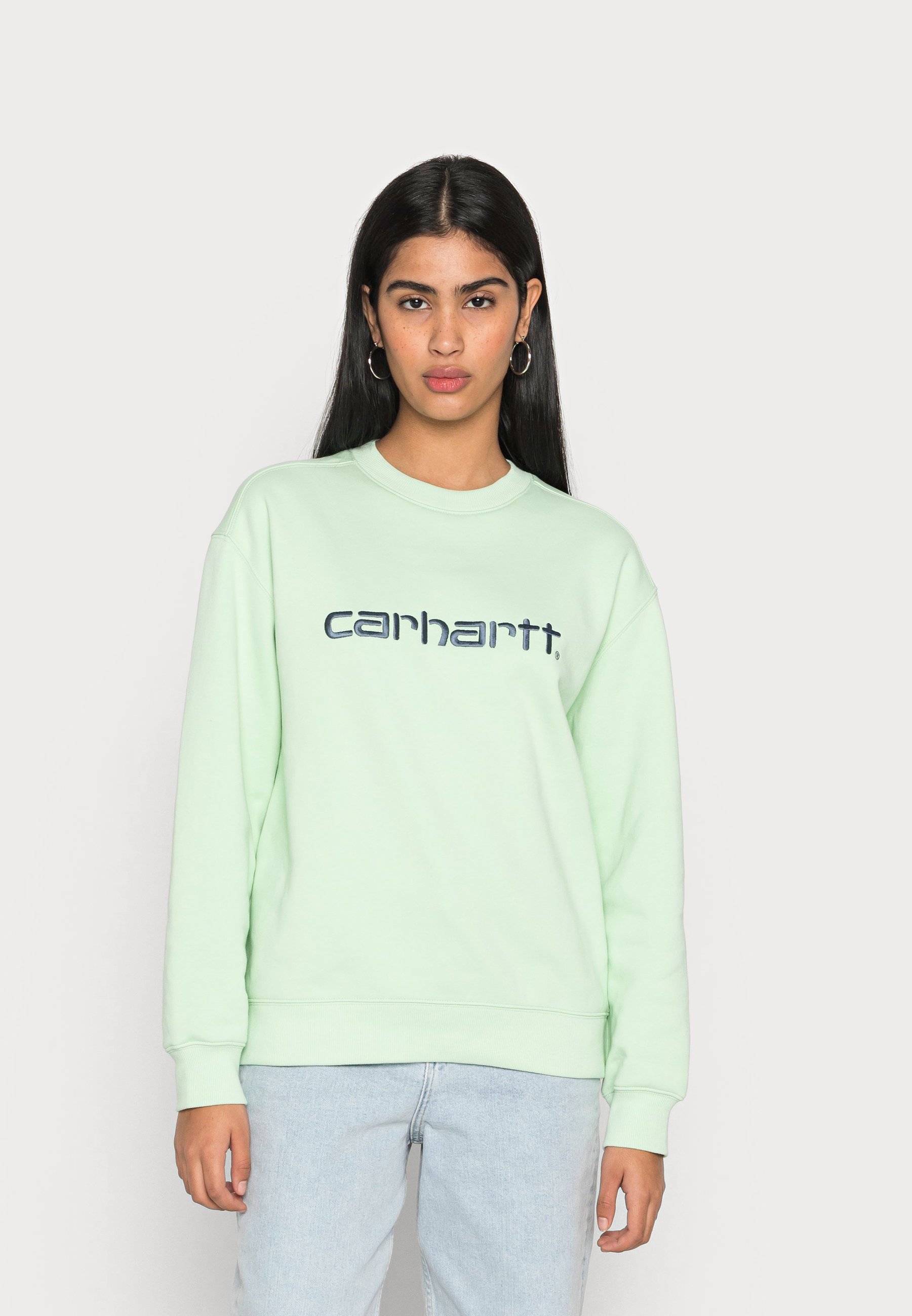 Carhartt WIP Sudadera - pale spearmint / icy water/verde - Zalando.es