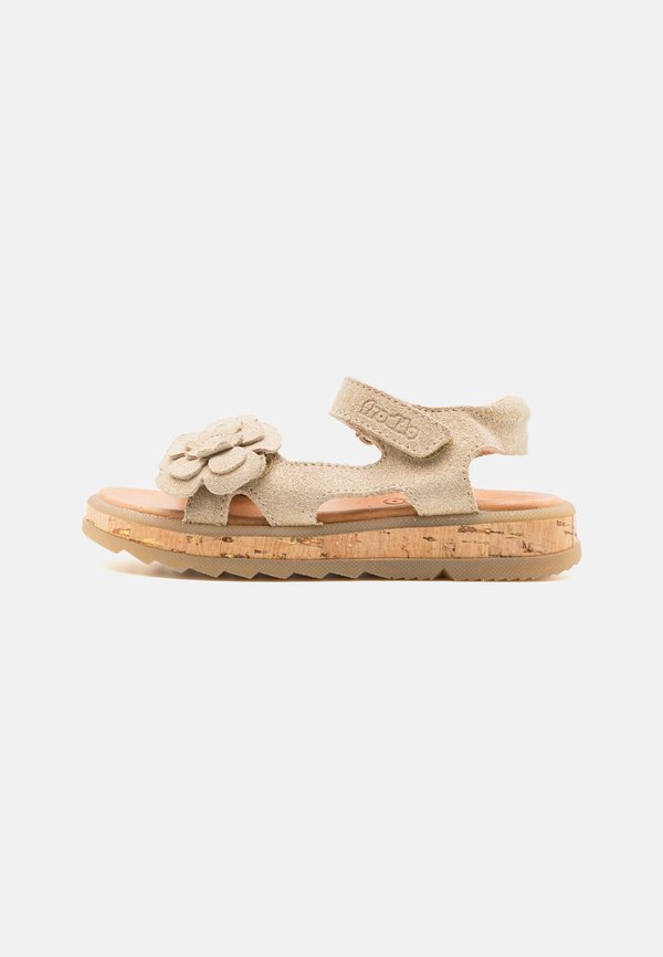 ALANA FLOWER - Riemensandalette - gold shine