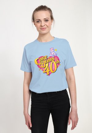 CARE BEARS 40TH ANNIVERSARY A LOT - T-shirt imprimé - light blue