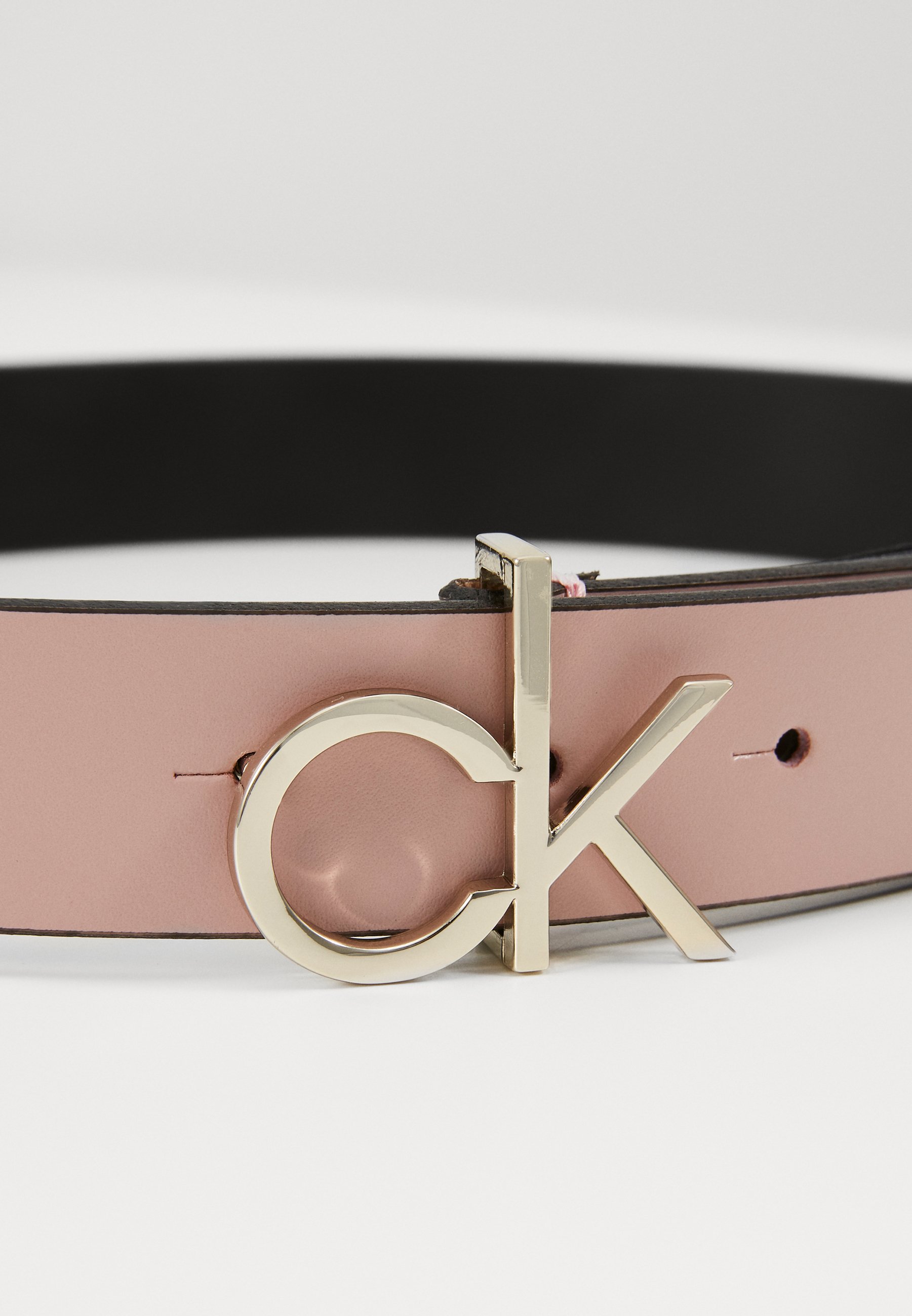 pink calvin klein belt
