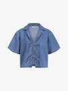 JXINA - Blouse - medium blue denim
