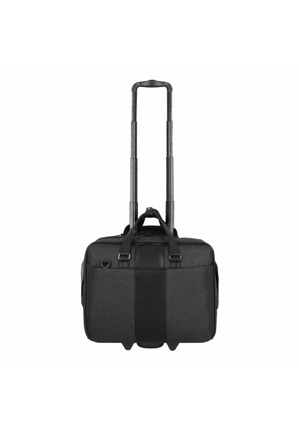 2 ROLLEN BUSINESS 46 CM LAPTOPFACH - Trolley - schwarz