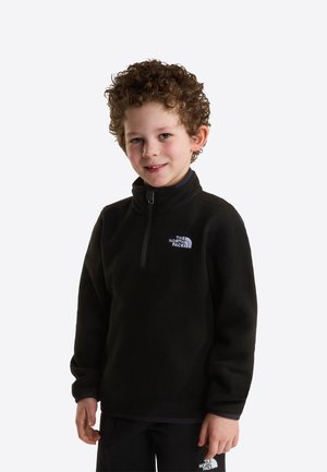 The North Face, GLACIER ZIP UNISEX - Flísový sveter - black