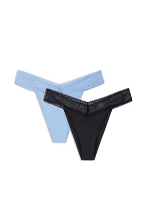 2 PACK - Tanga - black