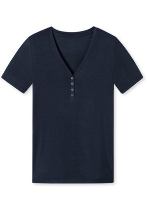 Schiesser MIX RELAX - Nachtwäsche Shirt - blue