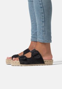 FRED MARTIN COLLECTION NICE - Slip-on sandaler - charcoal