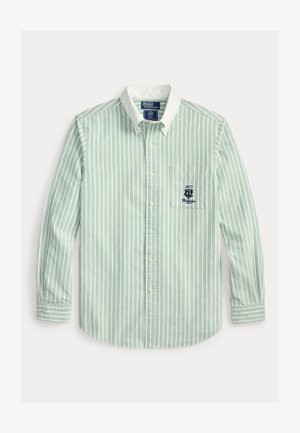 Polo Ralph Lauren, WIMBLEDON STRIPED OXFORD SHIRT - Pluus - college green/white
