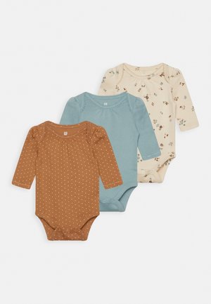 BABY UNISEX 3PACK - Body - holiday brown