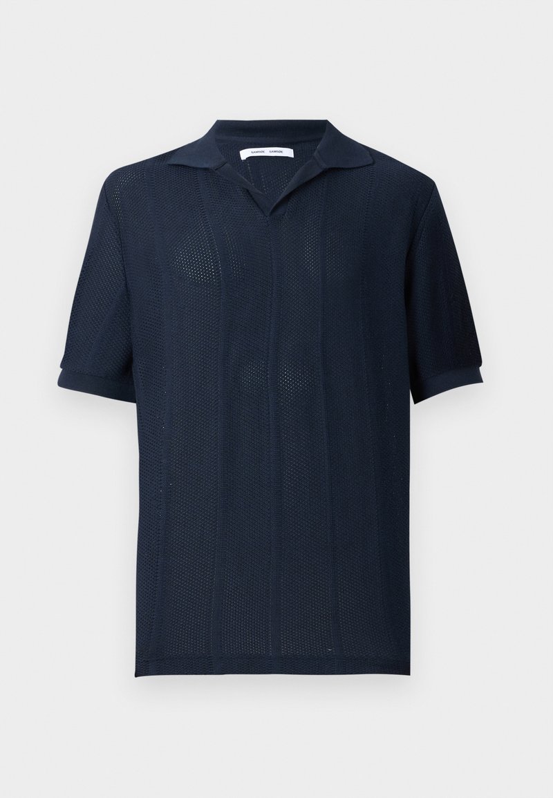 Samsøe Samsøe Poloshirt donkerblauw