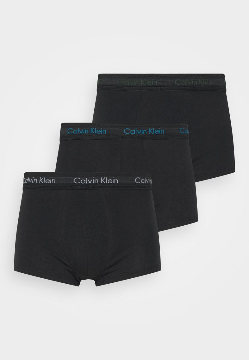 Calvin Klein Underwear LOW RISE TRUNK STRETCH 3 PACK - Trunks - grey