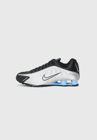 SHOX R4 UNISEX - Trainers - silver-coloured/black/psychic blue