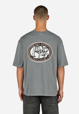 HAARLEM TEE - T-shirt imprimé - vintage grey