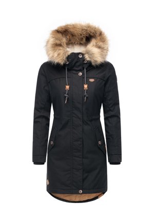 Ragwear TAWNY - Talvemantel - black