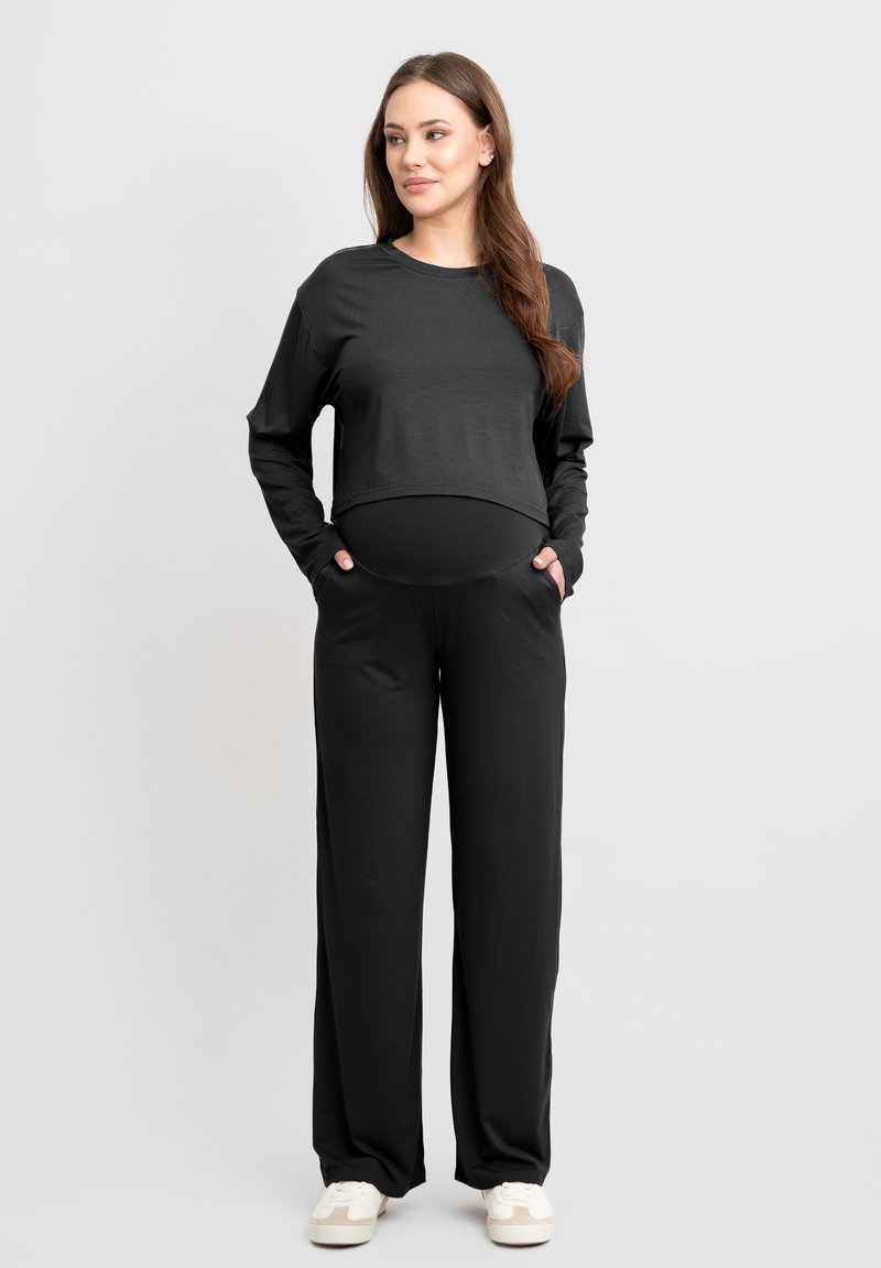 Cool Mama MATERNITY BASIC - Trainingsbroek - black
