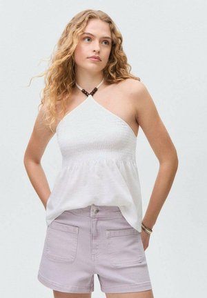 Jeansshorts - purple