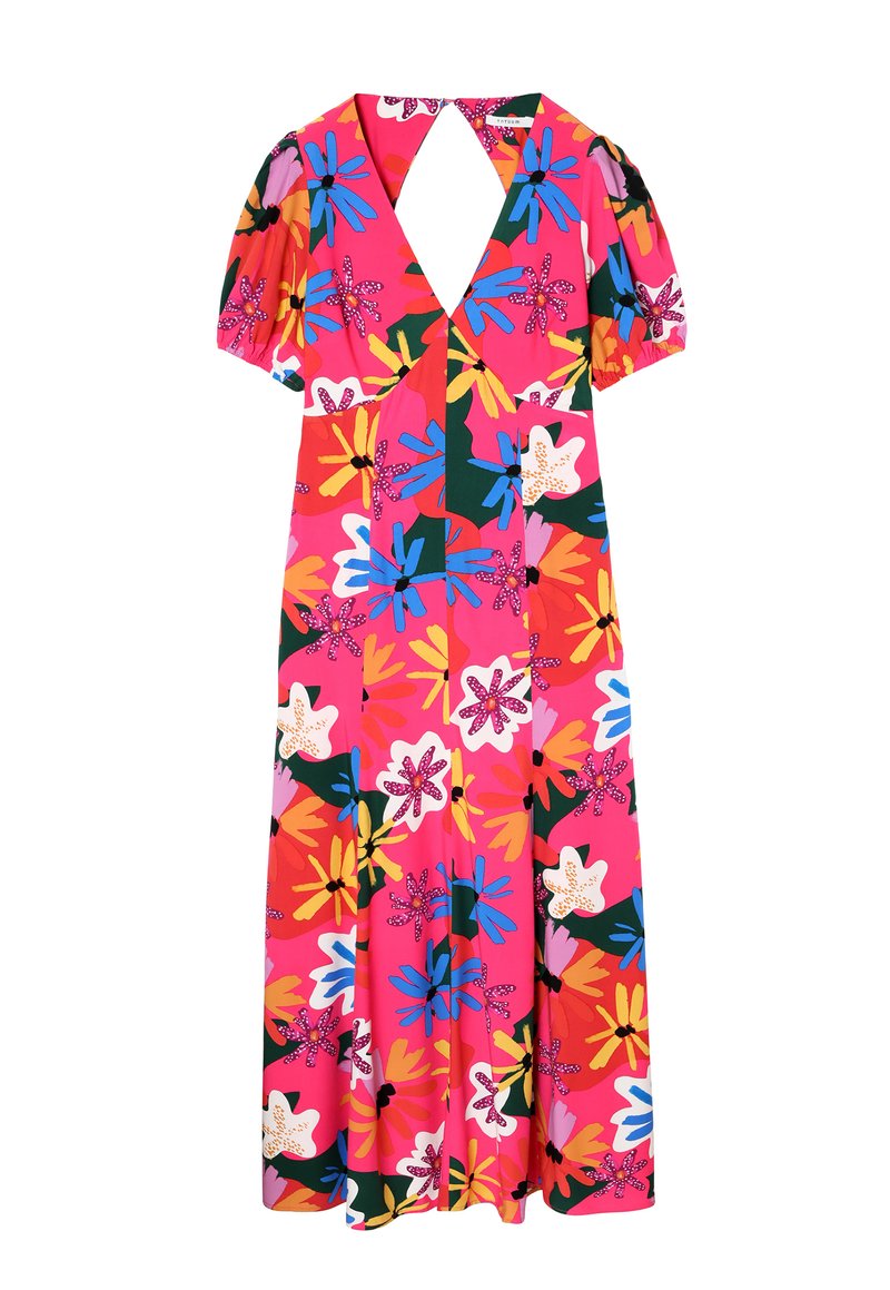 TATUUM Maxi-jurk donkerroze