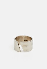 Icon Brand - TEXTURED ADJUSTABLE - Ring - silver-coloured Miniatuurafbeelding 1